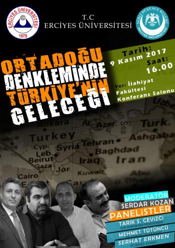 ORTADOĞU DENKLEMİNDE TÜRKİYE'NİN GELECEĞİ